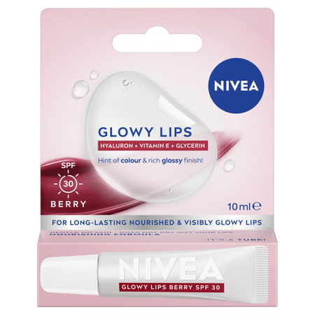 Nivea Lip Care Glowy Lips Berry 10ml