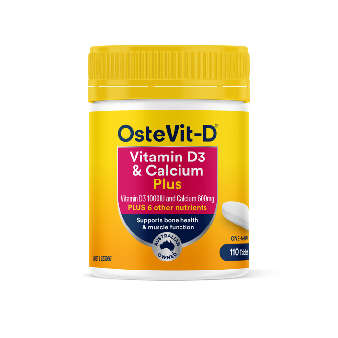 Ostevit D One a Day Vitamin D3 and Calcium Plus 110 Tablets