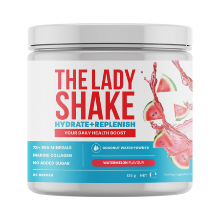 The Man Shake Hydrate + Replenish Watermelon Flavour 125g