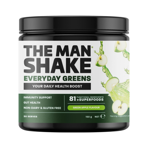 The Man Shake Everyday Supergreens Green Apple 150g