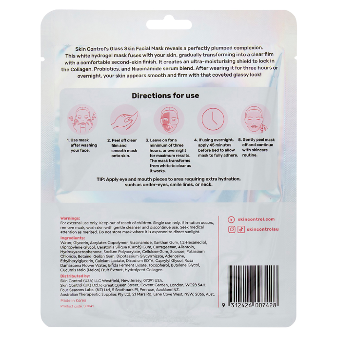 Skin Control Glass Skin Coll Fc Mask