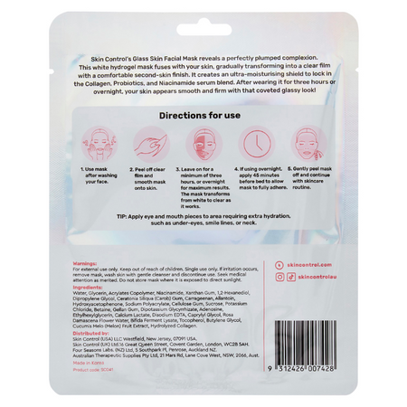 Skin Control Glass Skin Coll Fc Mask