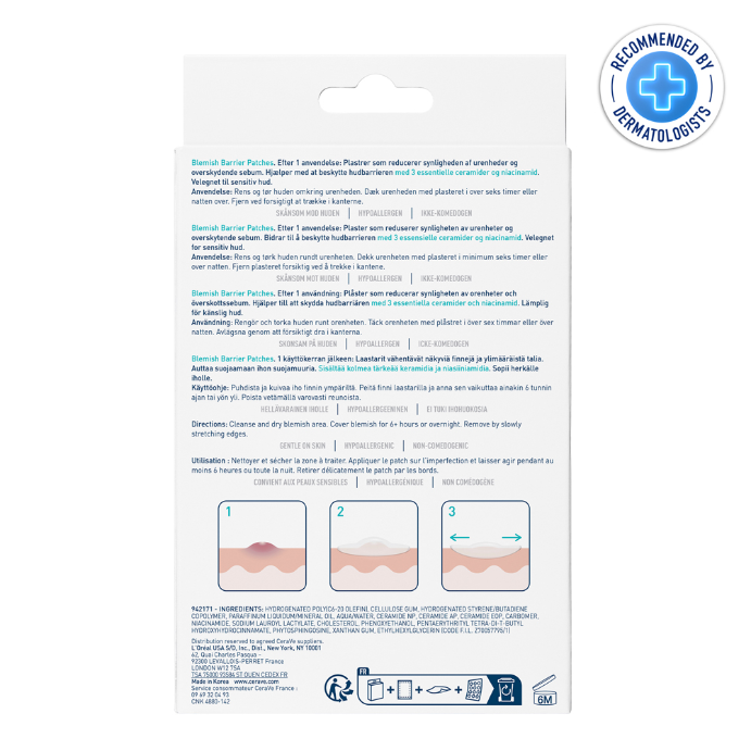 CeraVe Blemish Barrier Patches 22 Patches