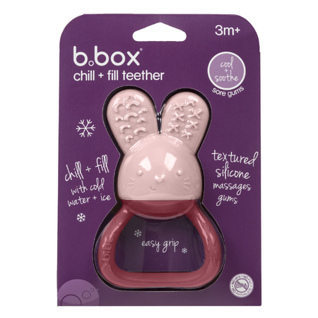 B.box Chill + Fill Teether - Blush