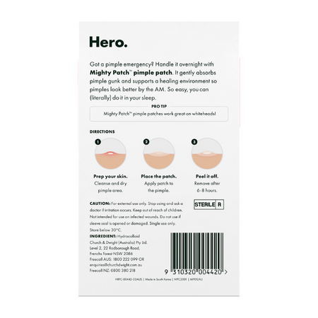 Hero Mighty Patch the Original Pimple Patches 24 Pack