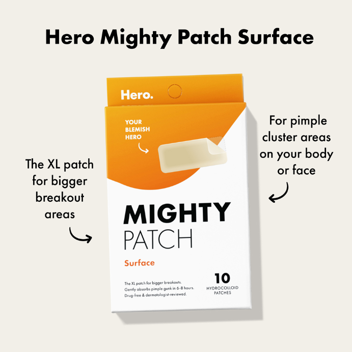 Hero Mighty Patch Surface Pimple Patches 10 Pack