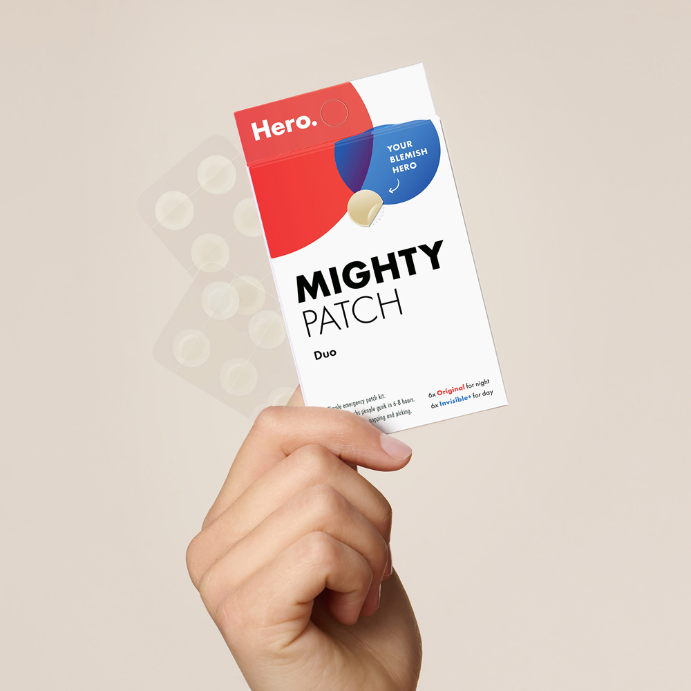 Hero Mighty Patch Duo Pimple Patches 12 Pack