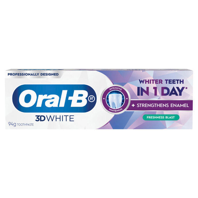 Oral-B 3D White Intensive Whitening Freshness Blast Toothpaste 94g