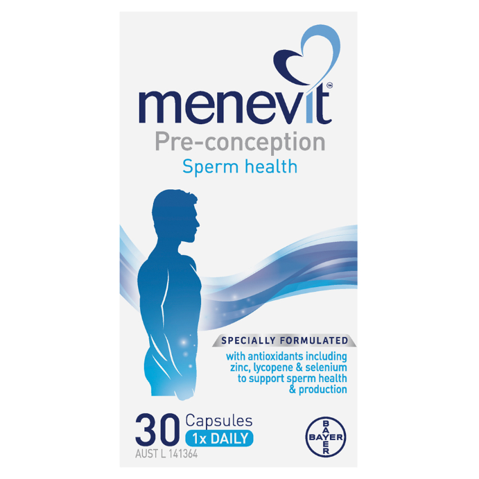 Menevit Pre-conception Sperm Health 30 Capsules
