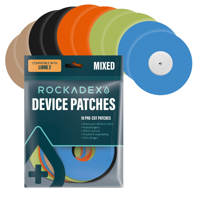 Rockadex Freestyle Libre Patches Mixed 10 Pack