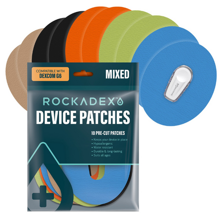 Rockadex Dexcom G6 Patches Mixed 10 Pack