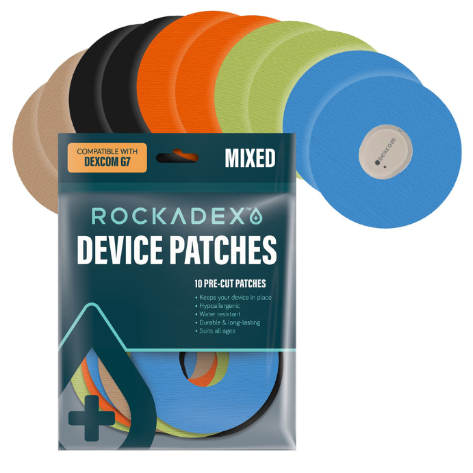 Rockadex Dexcom G7 Patches Mixed 10 Pack