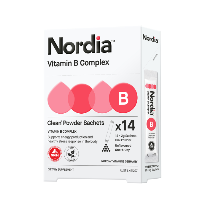 Nordia Vit B Complex Sachets 14pk