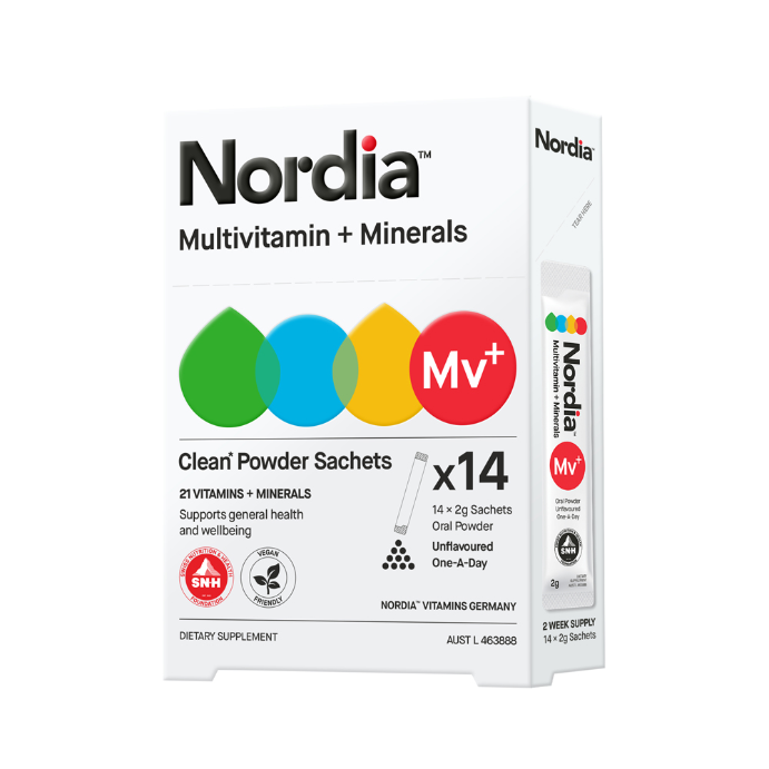 Nordia Multi+minerals Sachets 14pk