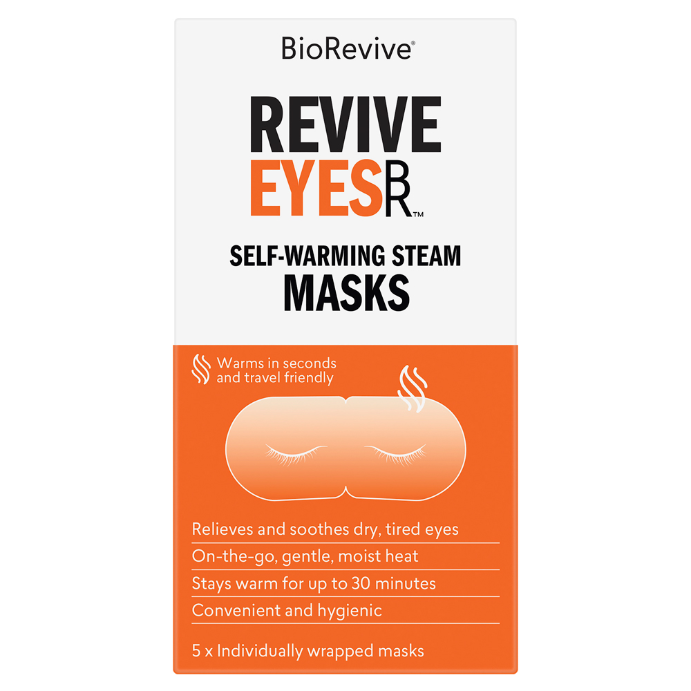 Biorevive Revive Eyes Self-warming Steam Mask 5 Pack