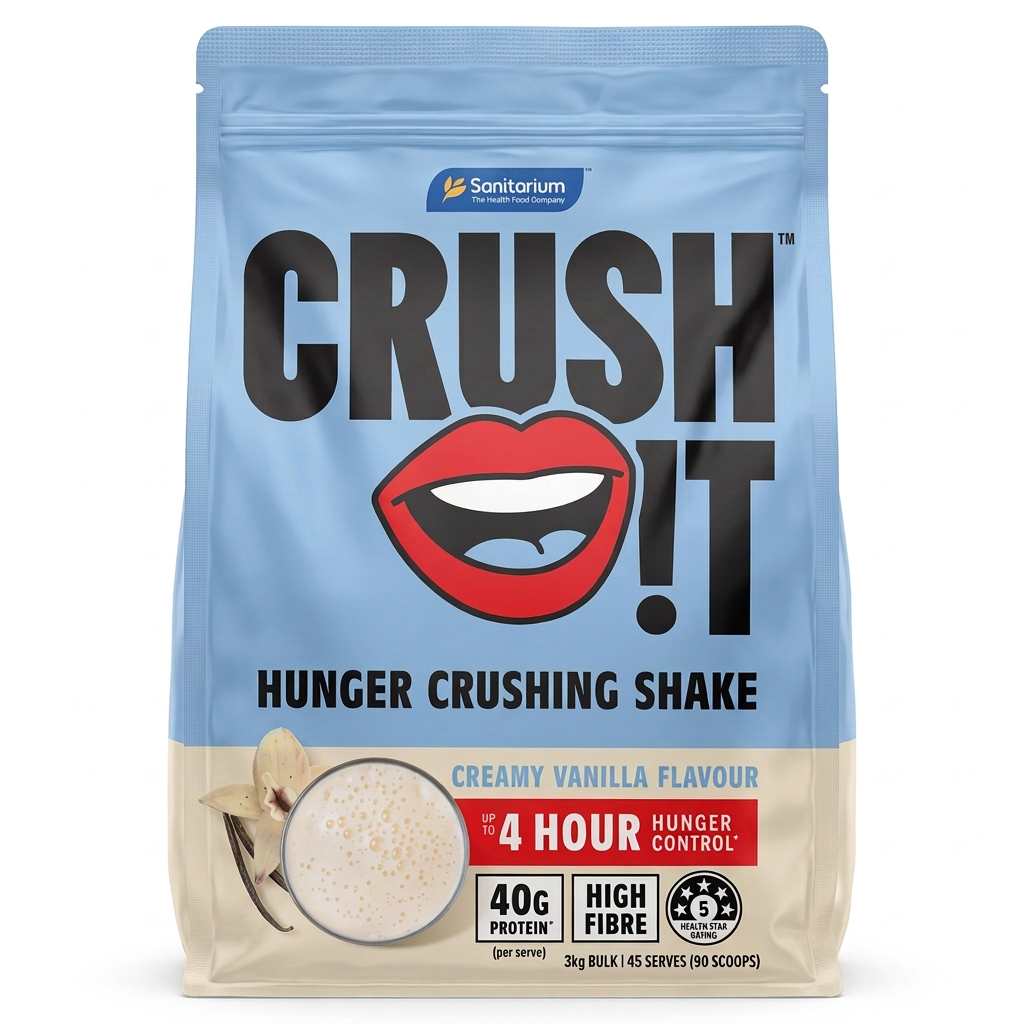 Sanitarium Crush It Shake Vanilla 780g