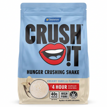 Sanitarium Crush It Shake Vanilla 780g