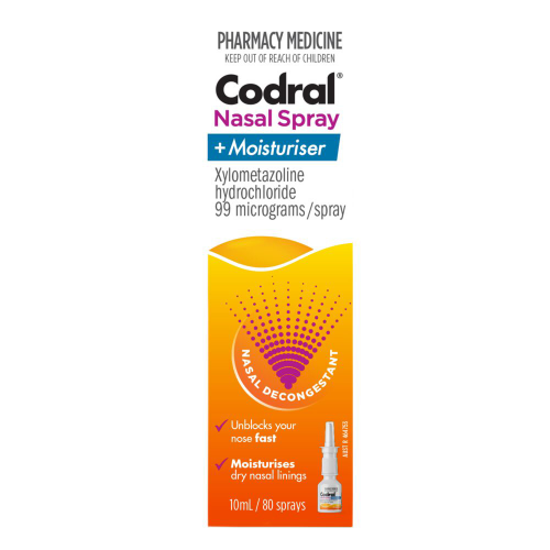 Codral Nasal Spray + Moisturiser 10mL