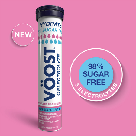 VÖOST Hydrate 98% Sugar Free Raspberry 20 Pack