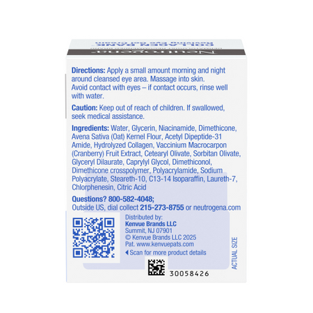 Neutrogena Collagen Bank Eye Gel Cream 14g