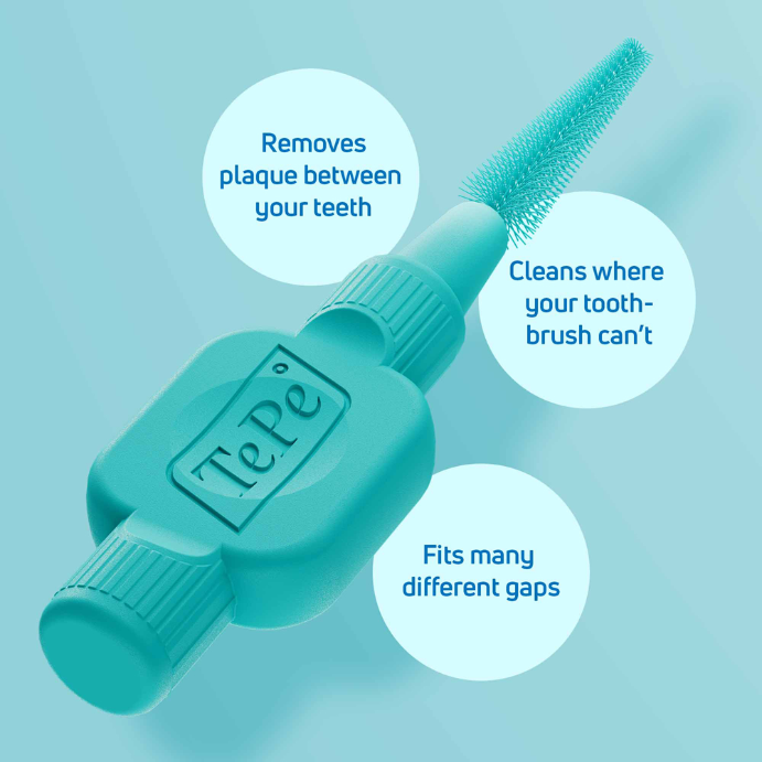 TEPE EasyFit S/M Brushes 6 Pack