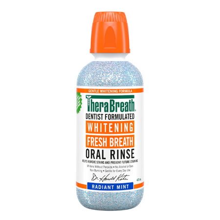 Therabreath Oral Rinse Whitening 473ml