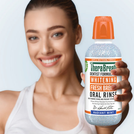 Therabreath Oral Rinse Whitening 473ml