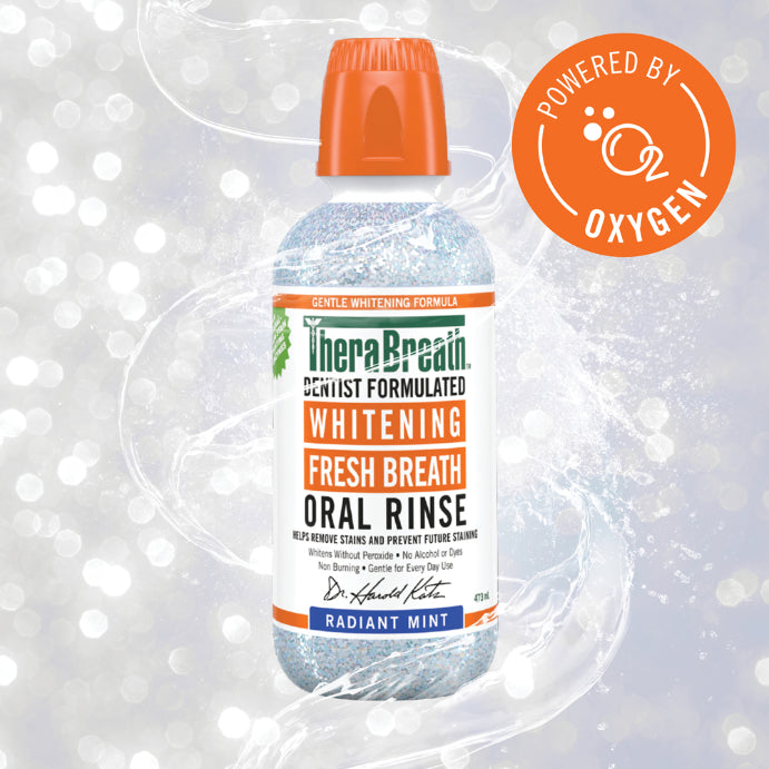 Therabreath Oral Rinse Whitening 473ml