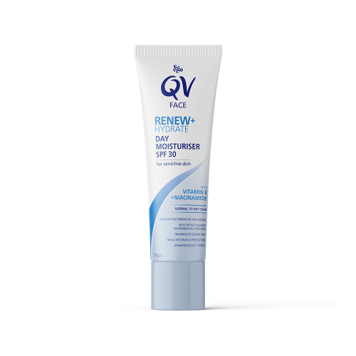 Ego QV Face Renew + Hydrate Day Moisturiser SPF30 75g