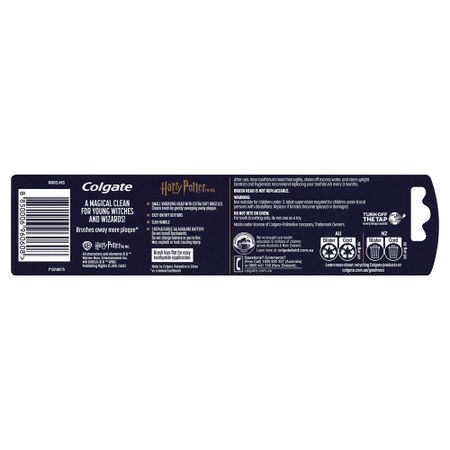 Colgate Harry Potter Kids Battery Toothbrush 3+