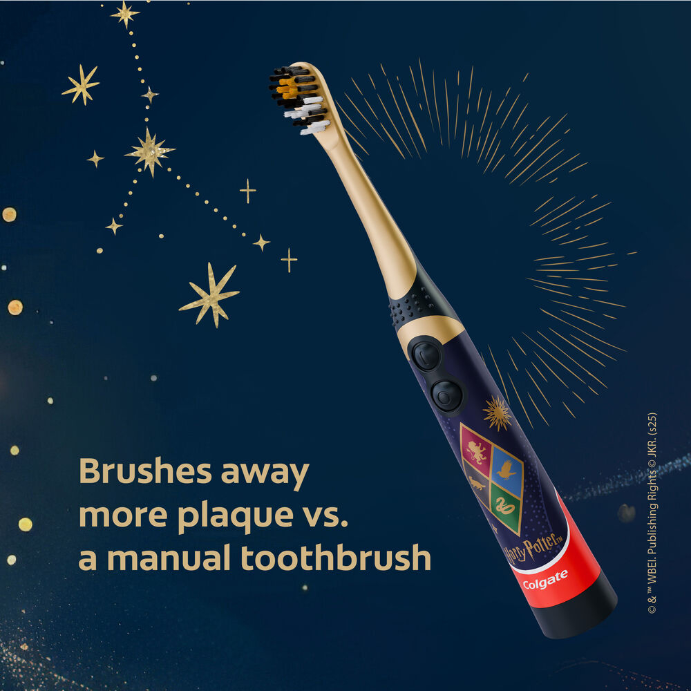 Colgate Harry Potter Kids Battery Toothbrush 3+