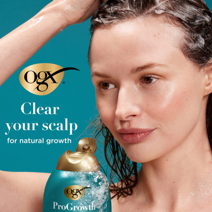OGX ProGrowth + Peptide Shampoo 385mL