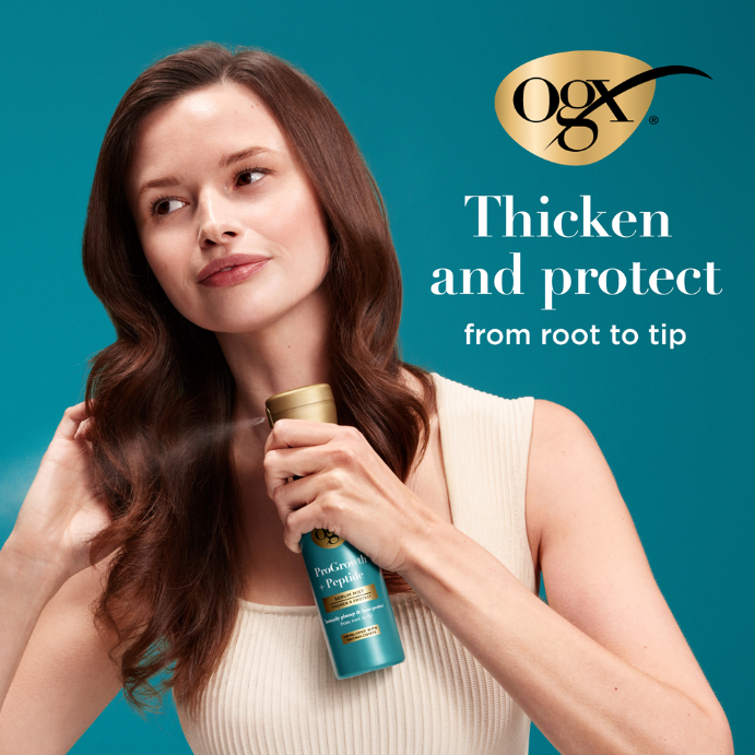 OGX ProGrowth + Peptide Serum Mist 193mL