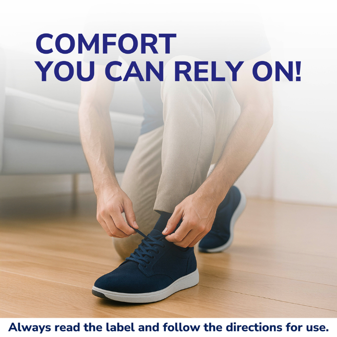 Scholl Tri-Comfort Easy-to-Fit Insoles Men 1 Pair