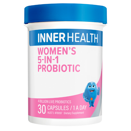 Inner Health Women's 5-in-1 Probiotic 30 Capsules