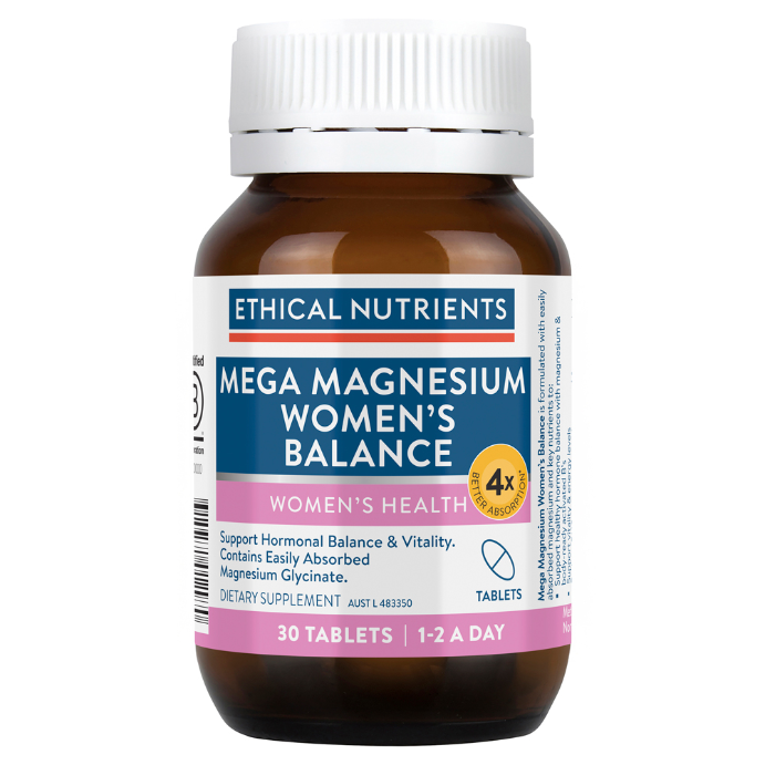 Ethical Nutrients Mega Magnesium Women's Balance 30Tabs
