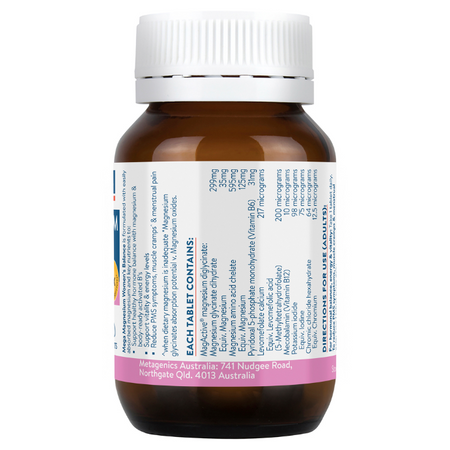 Ethical Nutrients Mega Magnesium Women's Balance 30Tabs