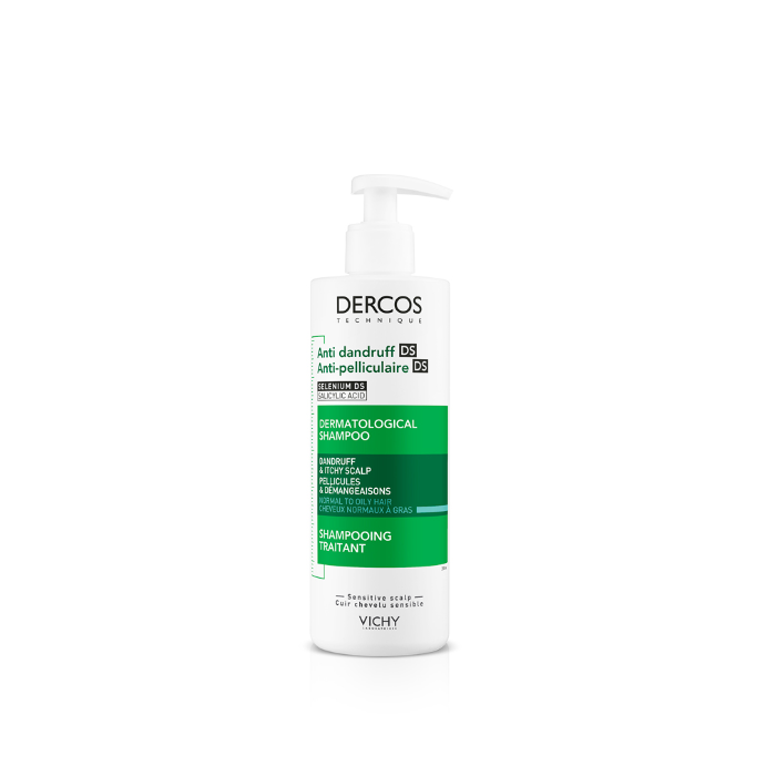 Dercos Anti-Dandruff Dermatological Shampoo Normal To Oily Hair 390mL