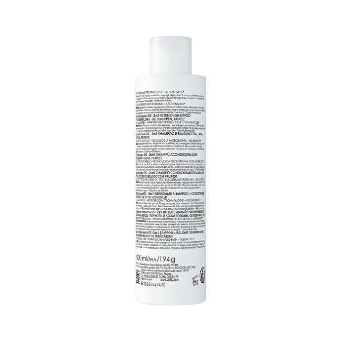 Dercos Anti-Dandruff Dermatological Conditioning Shampoo 2in1 200mL