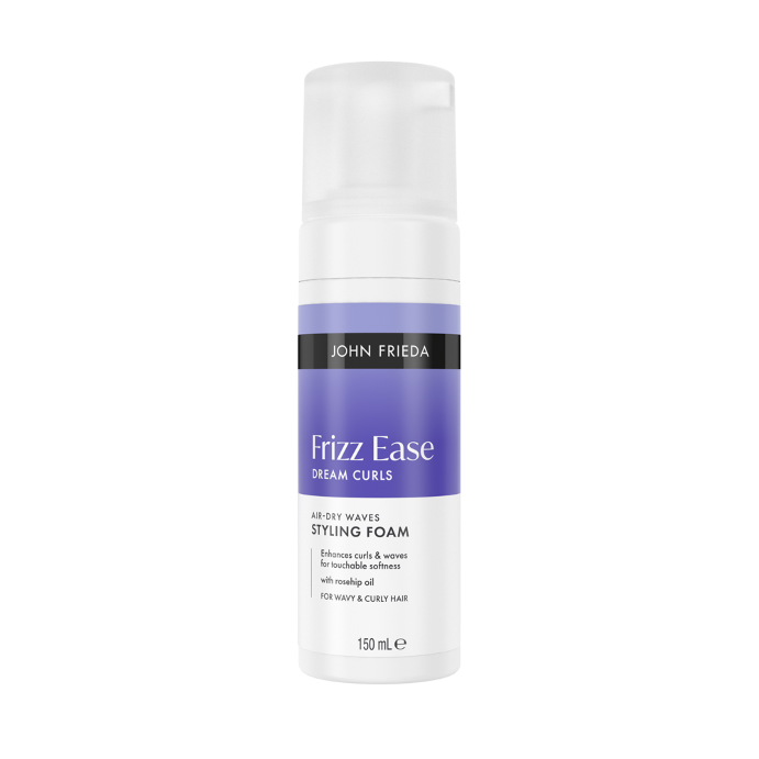 John Frieda Frizz Ease Dream Curls Air-Dry Waves Styling Foam 150mL