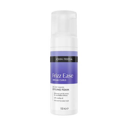 John Frieda Frizz Ease Dream Curls Air-Dry Waves Styling Foam 150mL