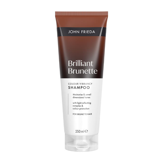 John Frieda Brilliant Brunette Shampoo 250mL
