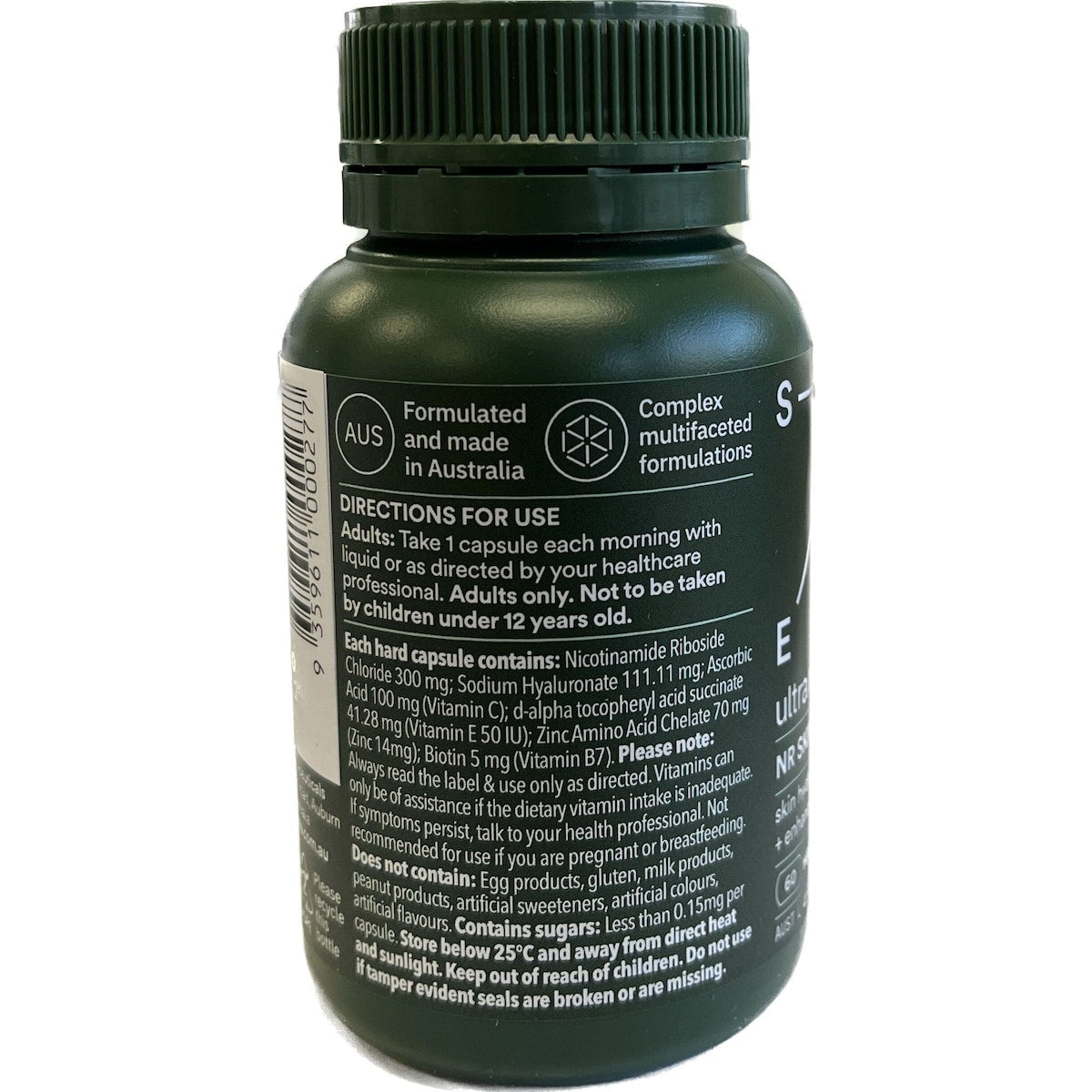 Ultra Nature NR Skin Hair & Energy 60 Capsules