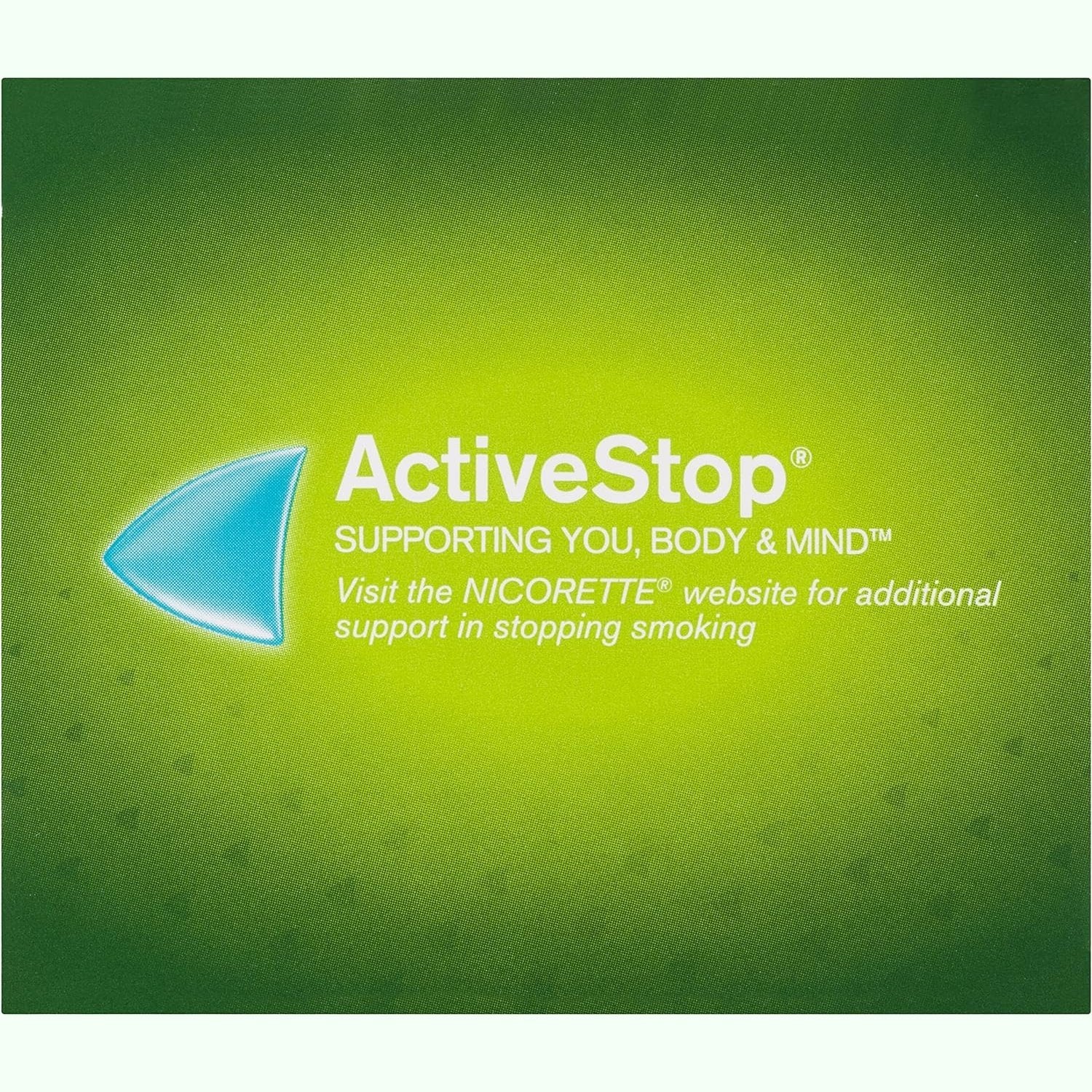 Nicorette Quit Smoking Regular Strength Nicotine Gum Icy Mint 75