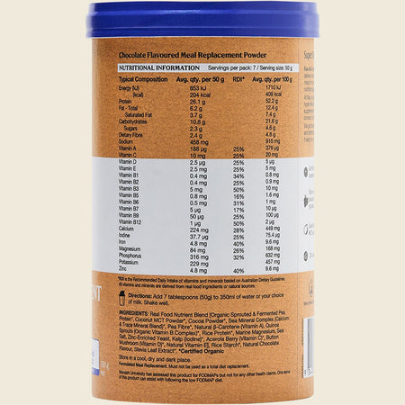 Amazonia Raw All-In-One Meal Replacement Decadent Chocolate 350g
