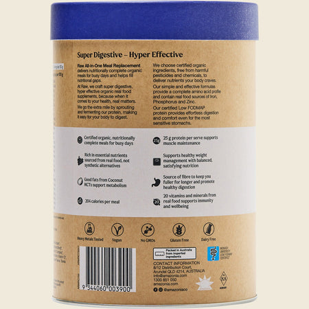 Amazonia Raw All-In-One Meal Replacement Burnt Caramel 750g