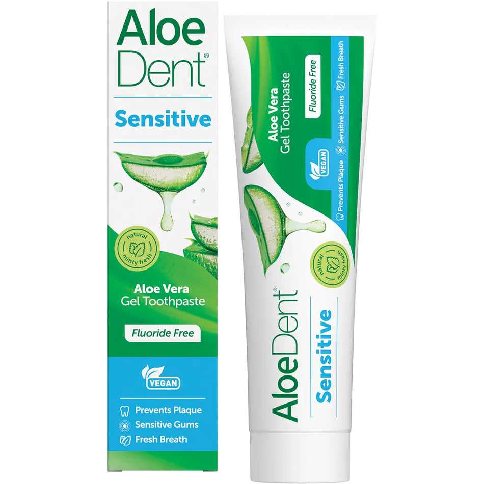 Aloe Dent Toothpaste - Fluoride Free Sensitive 100ml