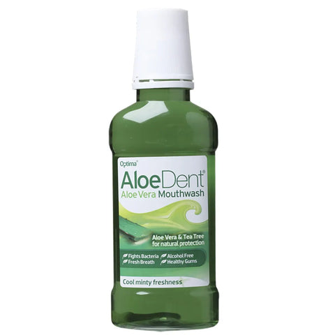 Aloe Dent Mouthwash - Alcohol Free Aloe Vera & Tea Tree 250ml