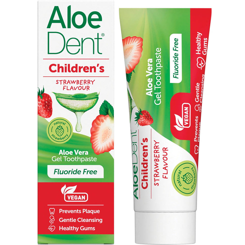 Aloedent Children's Strawberry Toothpaste 50ml