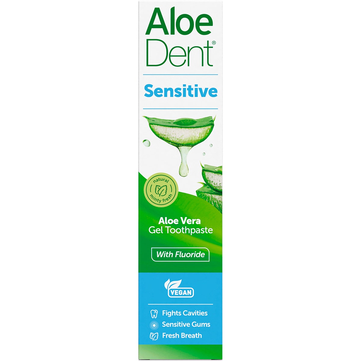 Aloe Dent Toothpaste Sensitive with Fluoride 100ml